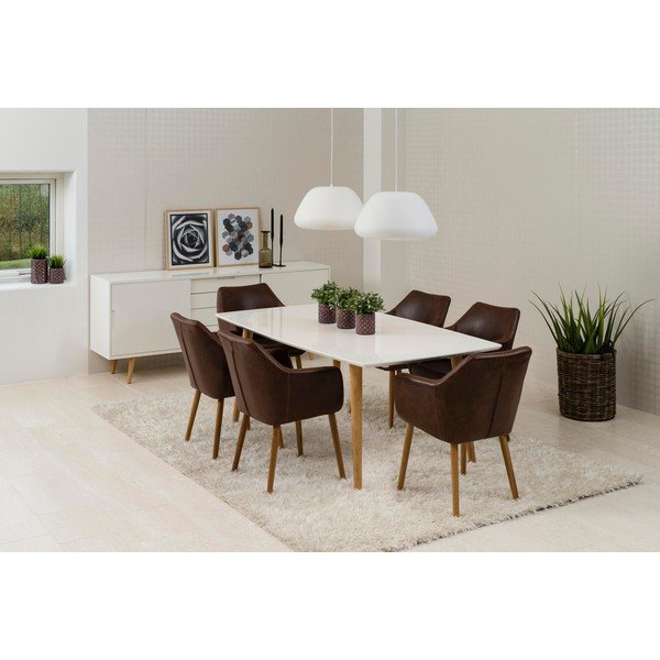 Rjav fotelj Actona Nora-image-1