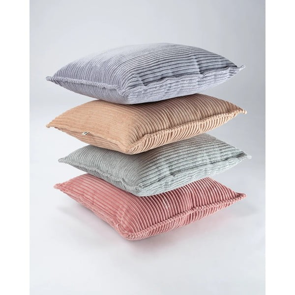 Mentolno zelena otroška blazina rebrasti žamet Block – Wigiwama-image-1