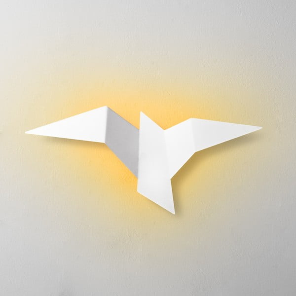 Bela LED stenska svetilka Pacali – Opviq lights-image-4