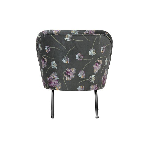 Temno siv fotelj BePureHome Vogue-image-4