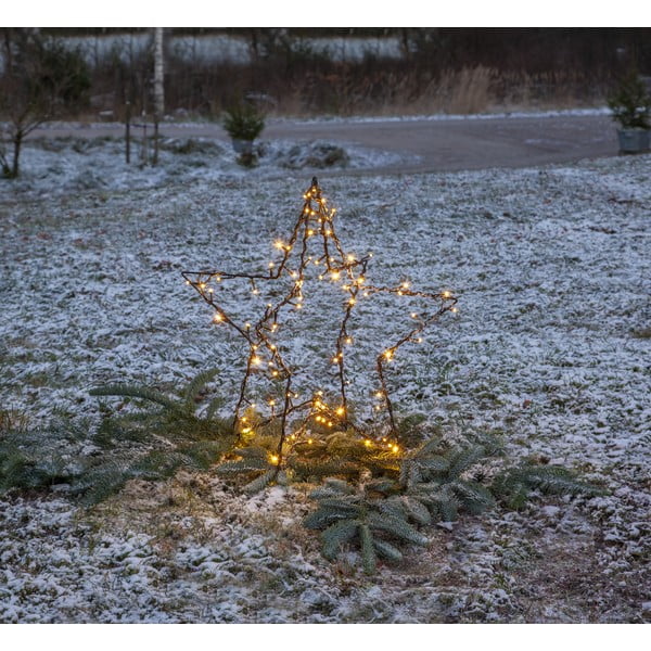 Črna božična svetlobna dekoracija Foldy - Star Trading-image-4