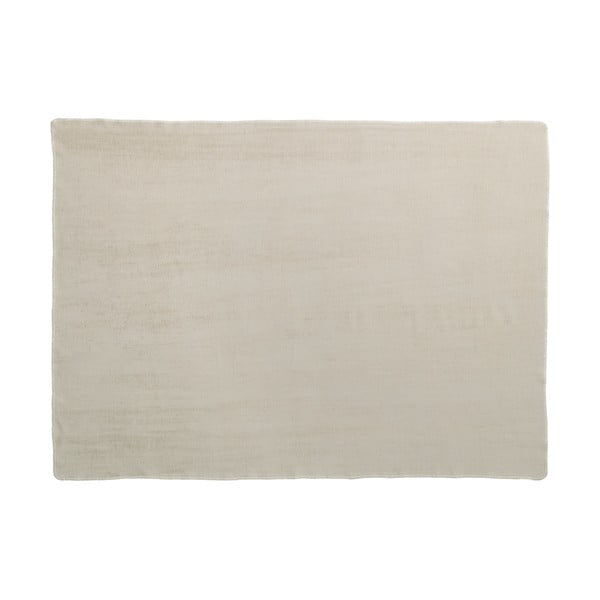 Siva/bež odeja iz mešanice volne 140x200 cm Ylva Dark Linen – Pappelina-image-2