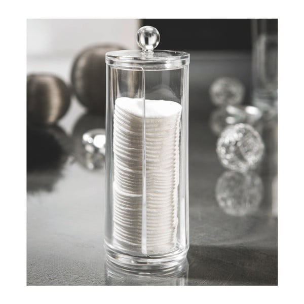 Škatla za shranjevanje bombažnih blazinic Compactor, višina 19 cm-image-1