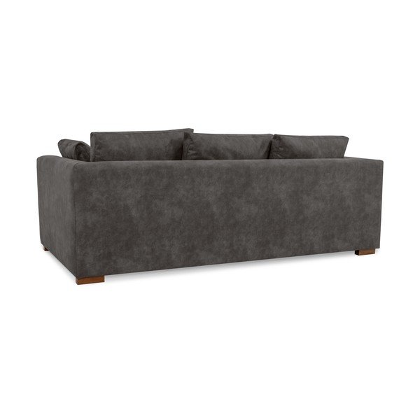 Antracitno siva sedežna garnitura 220 cm Comfy – Scandic-image-3