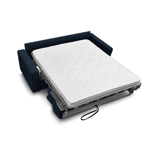 Temno modra raztegljiva sedežna garnitura 195 cm Monaco – Bobochic Paris-image-4