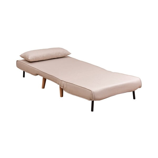 Kremno bel fotelj Folde – Artie-image-4