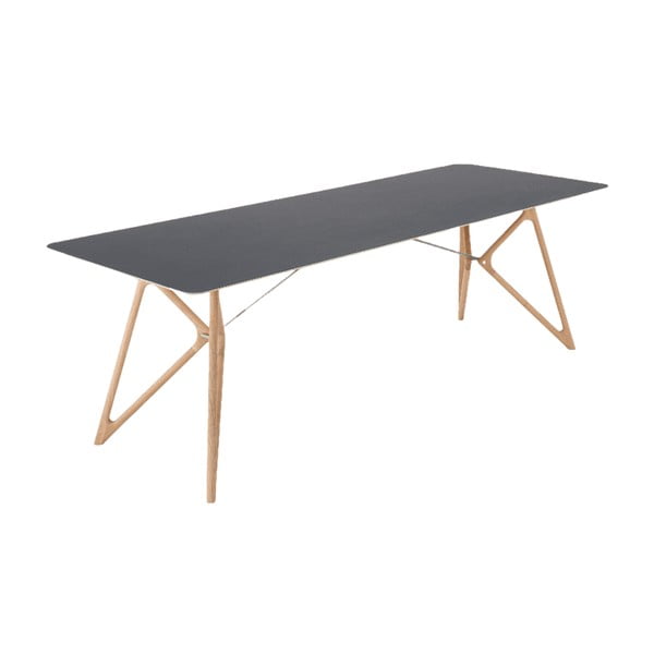 Jedilna miza iz hrastovega lesa 240x90 cm Tink - Gazzda