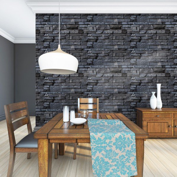 Dekorativna stenska nalepka Ambiance Volcanic Stone, 40 x 40 cm-image-4