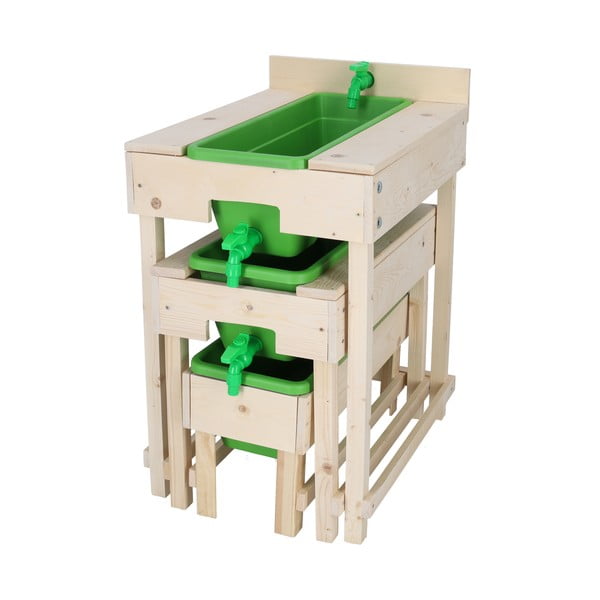 Vrtna pomivalna korita v kompletu 3 kosov - Esschert Design-image-1