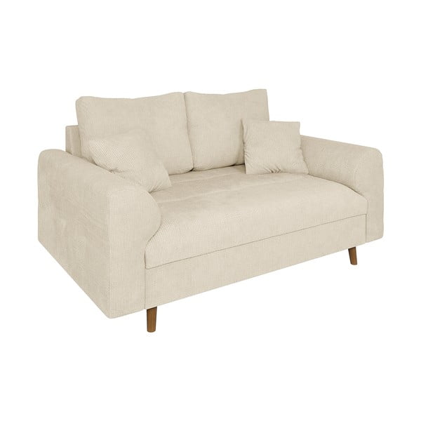 Bež sedežna garnitura 150 cm Ariella – Ropez