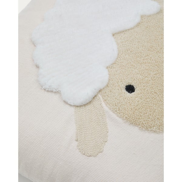 Bombažna otroška prevleka za blazino 45x45 cm Milu – Kave Home-image-2