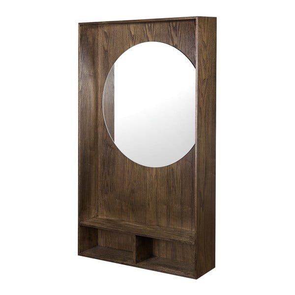 Rjav garderobni panel iz masivnega hrasta 60x100x11,5 cm Show Me – Mette Ditmer Denmark