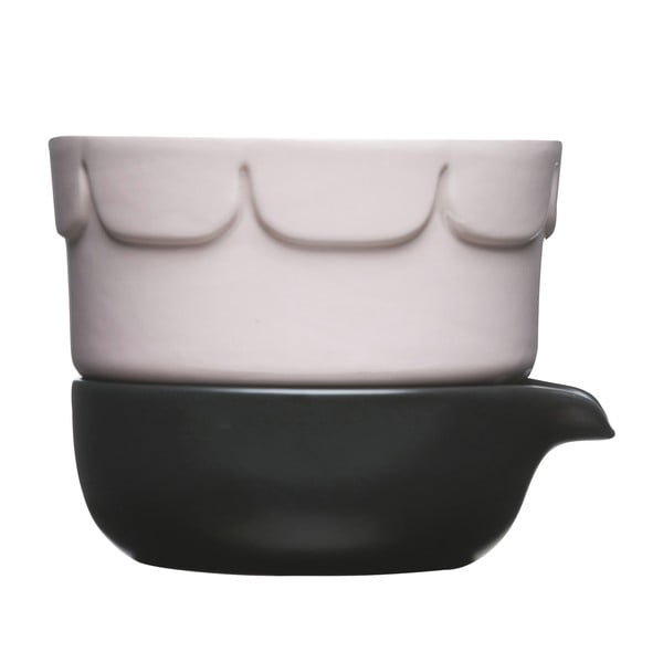 Porcelanski lonec s posodo za zalivanje Sagaform-image-1