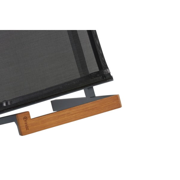 Črni kovinski vrtni stoli v kompletu 6 ks Ottowa – Floriane Garden-image-3