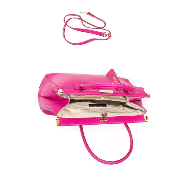 Usnjena torbica Renata Corsi 1012 Fuchsia-image-3
