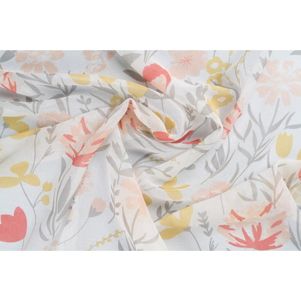 Bela prosojna zavesa 500x260 cm Corsa – Mendola Fabrics-image-3