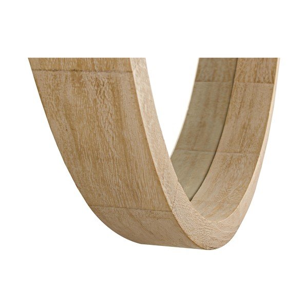 Stensko ogledalo z lesenim okvirjem ø 42 cm Tiziano – Bizzotto-image-2