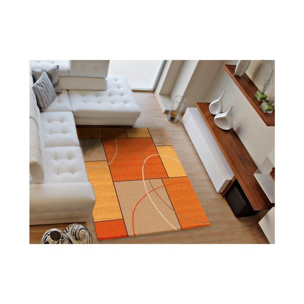 Oranžna preproga Universal Delta, 190 x 280 cm-image-2