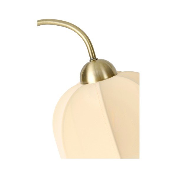 Bela/črna tekstilna stoječa svetilka (višina 150 cm) Bell – Ellos Home-image-4