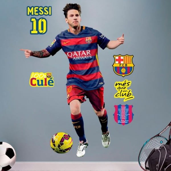Nalepka FC Barcelona Messi