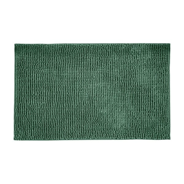 Temno zelena tekstilna kopalniška preproga 50x80 cm Chenille – Allstar