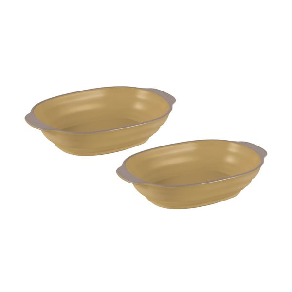 Lončene posode za peko v kompletu 2 ks 14x21 cm Clyde – Ladelle