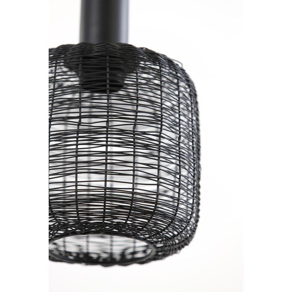Črna namizna svetilka (višina 58 cm) Lekang - Light & Living-image-3