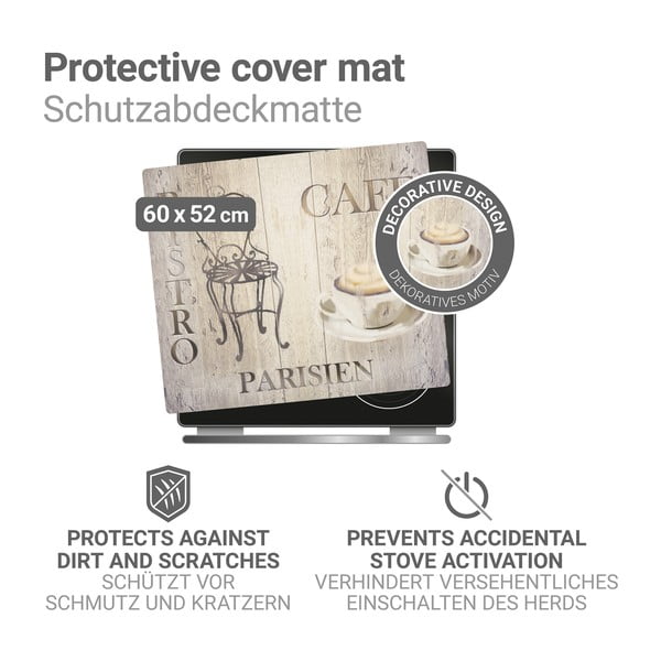 Zaščitna plošča za štedilnik iz PVC-ja 60x52 cm Bistro – Wenko-image-3