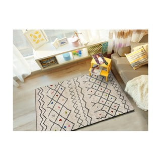 Bela preproga Universal Kasbah Puro, 80 x 150 cm