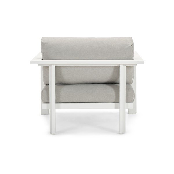 Kremno bel vrtni fotelj Cubic – Diphano-image-4