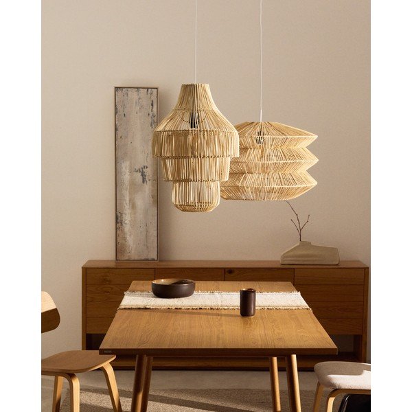 Senčilo iz ratana v naravni barvi ø 38 cm Janoa – Kave Home-image-1