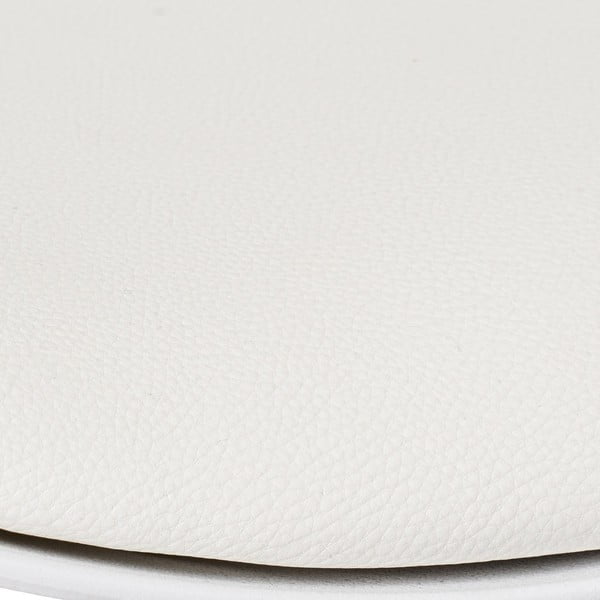 Beli barski stoli v kompletu z nastavljivo višino 2 ks iz umetnega usnja (višina sedeža 56,5 cm) – Casa Selección-image-1