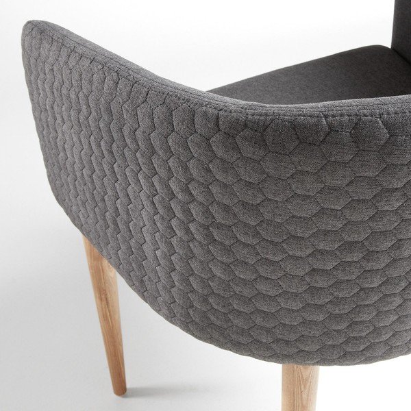 Temno siv jedilni stol Kave Home Harmon-image-4