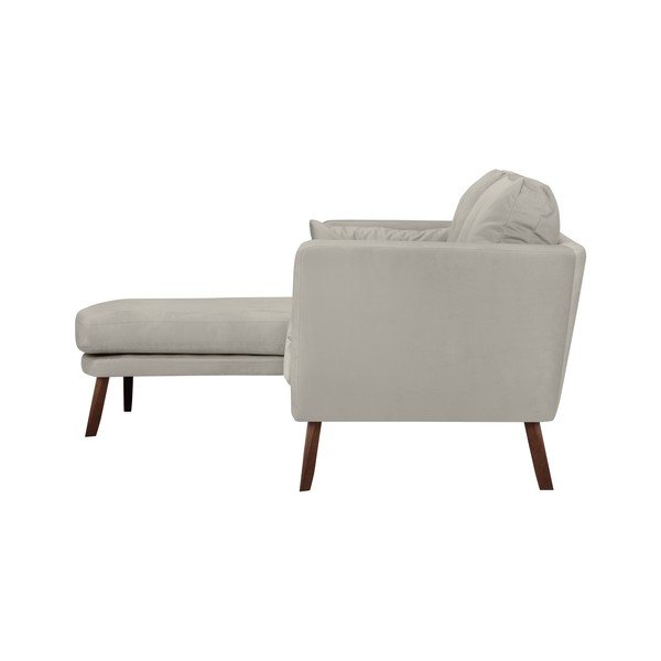 Svetlo bež trisedežni kavč Mazzini Sofas Elena, z levim kotom-image-4