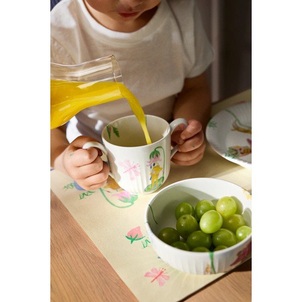 Porcelanast otroški set posode 3 ks Hammershøi Kids – Kähler Design-image-4