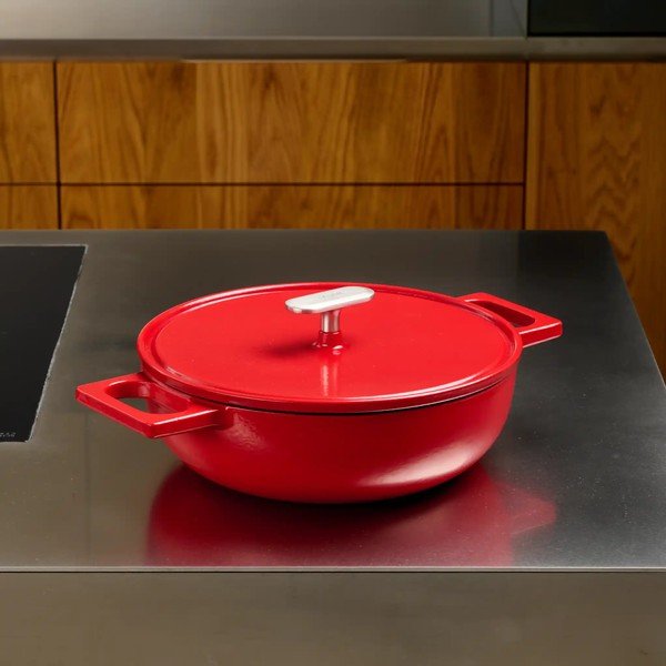 Litoželezna ponev tegame s pokrovko ø 26 cm Mattia 3.0 – FABINI-image-4