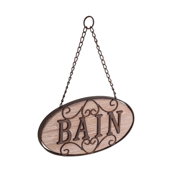 Lesen/kovinski dekorativni znak 33x26 cm Bain – Antic Line