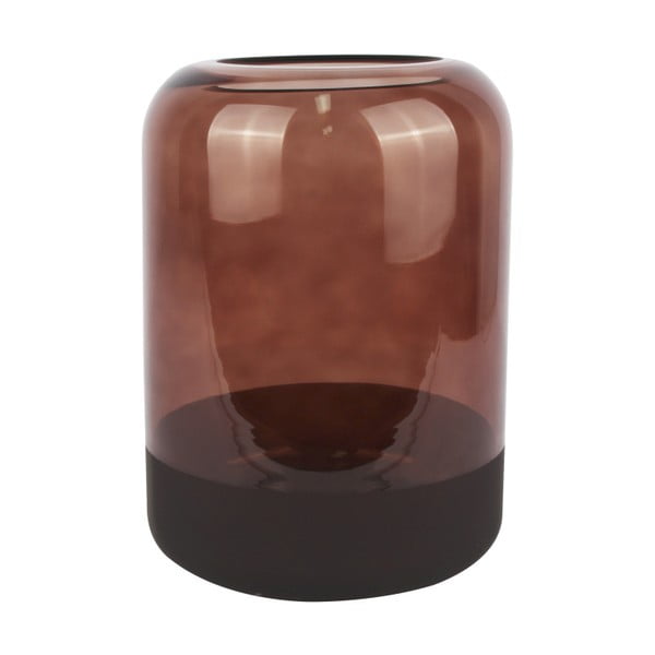 Vaza iz rjavega stekla PT LIVING Majestic, višina 22 cm