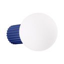 Temno modra stenska svetilka Orbital – Sollux