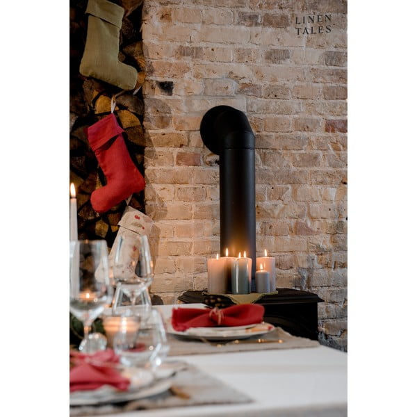 Tekstilna božična nogavica Natural – Linen Tales-image-1