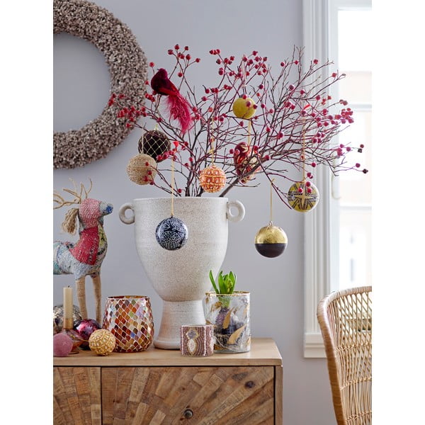 Stekleni božični okraski v kompletu 2 kos Petri - Bloomingville-image-2