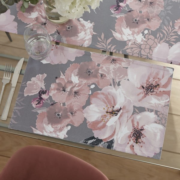 Pogrinjki v kompletu 2 ks 30x46 cm Dramatic Floral – Catherine Lansfield