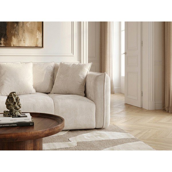Bela sedežna garnitura iz šenilje Harlem – Bobochic Paris-image-2