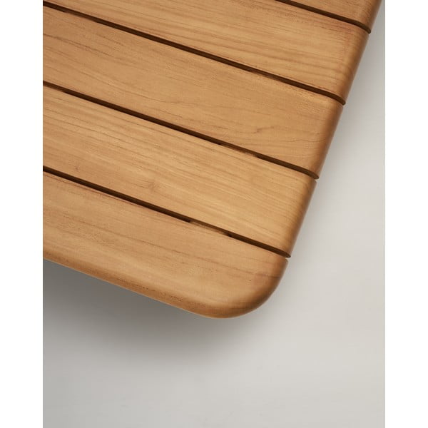 Vrtna miza iz tikovine 70x140 cm Turqueta - Kave Home-image-4