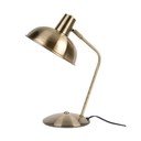 Namizna svetilka v zlati barvi Leitmotiv Hood