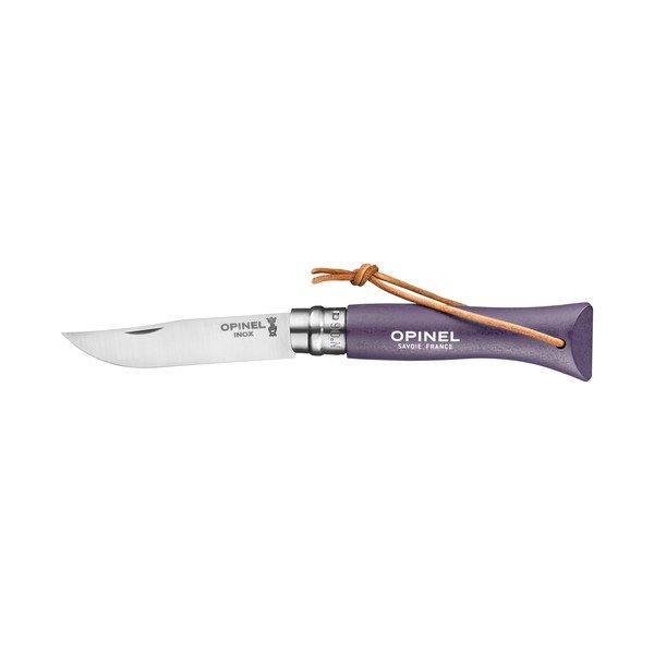 Opinel Trekking N°06 sivo-vijoličen zložljiv nož