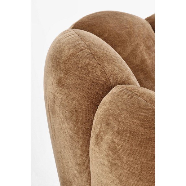 Rjav fotelj Tulip – Bizzotto-image-1