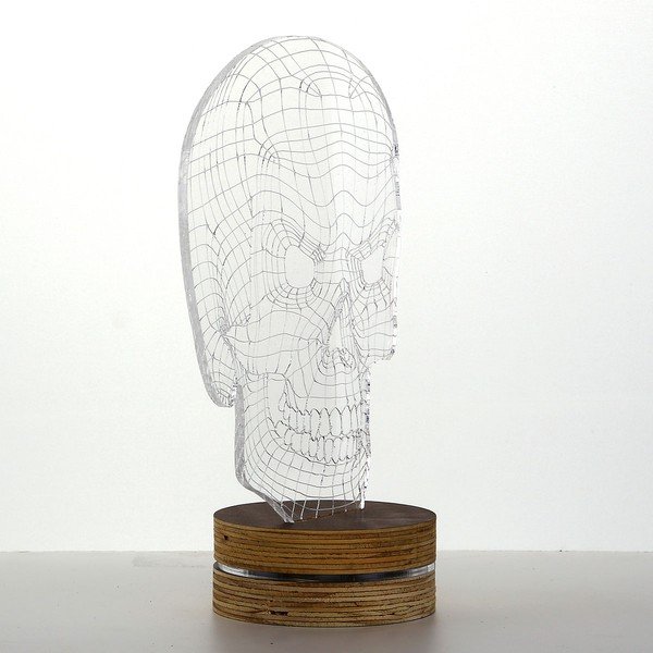 3D namizna svetilka Bad Skull-image-1