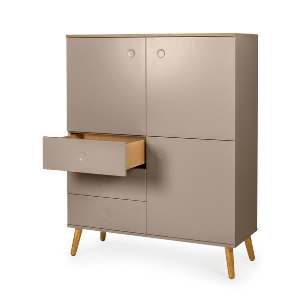 Rjava komoda Tenzo Dot, 109 x 137 cm-image-3