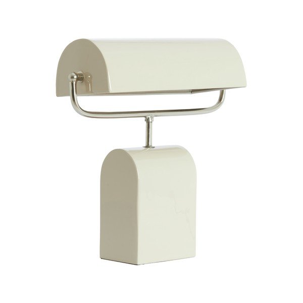 Kremno bela kovinska namizna svetilka (višina 38 cm) Cardona – Light & Living